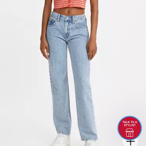 Levi’s 554 Vintage 90s High Rise Mom Jeans - Picture 7 of 9